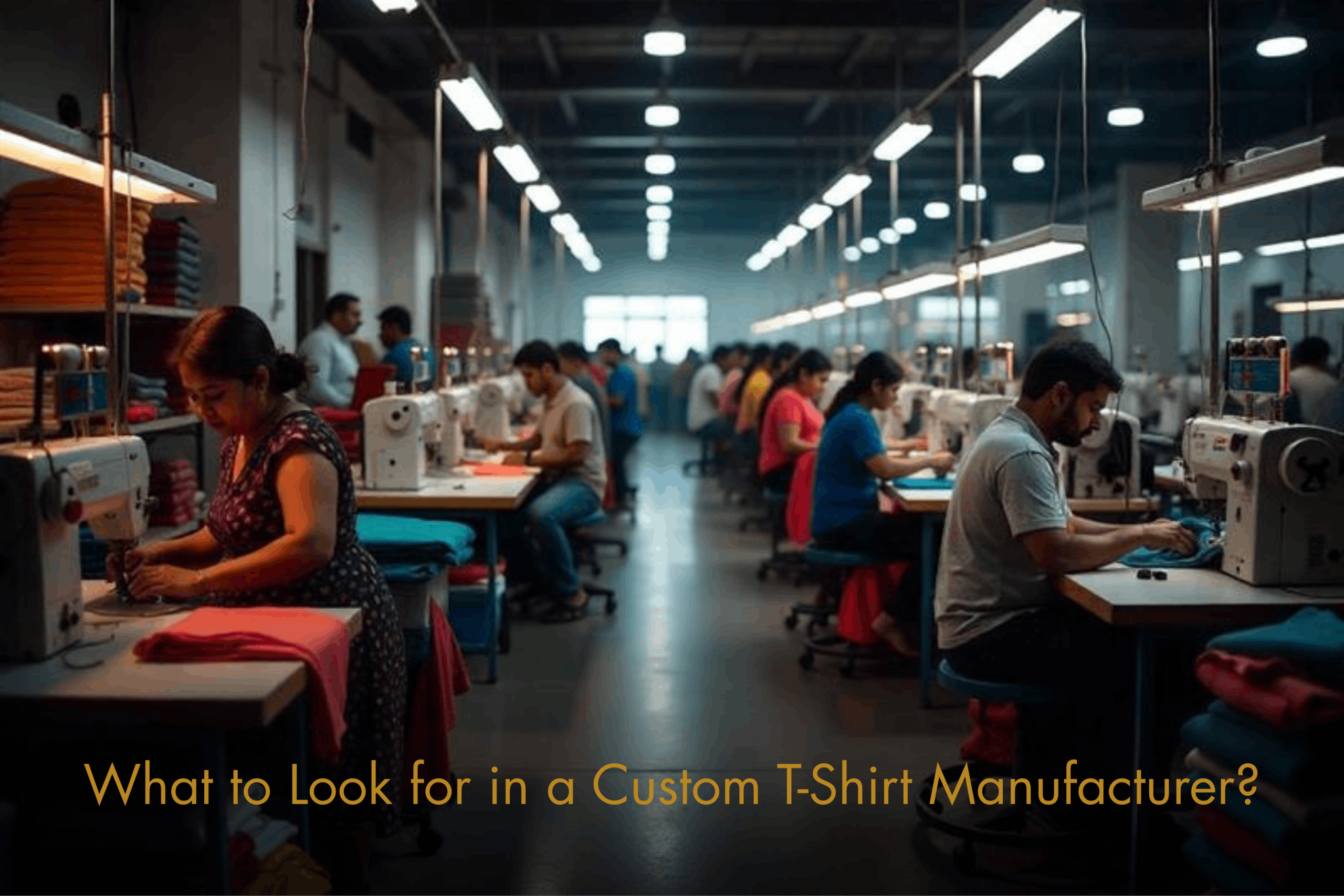 Custom T-Shirt Manufacturer