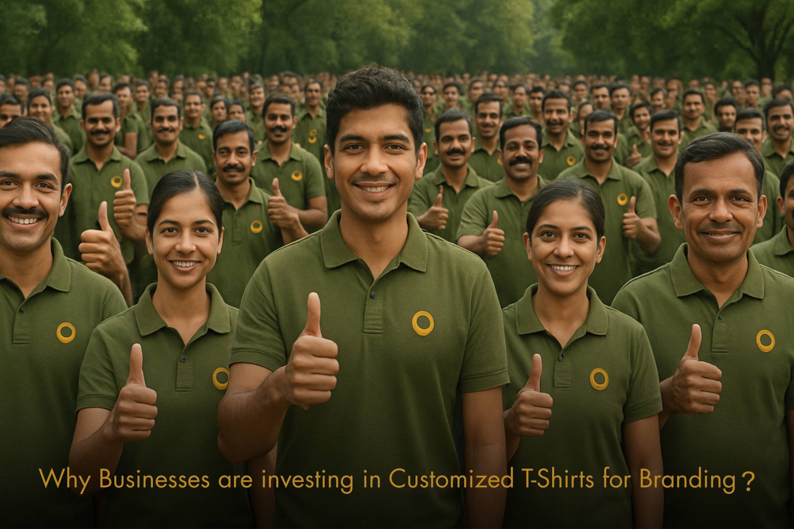Why Businesses are investing in Customized T-Shirts for Branding