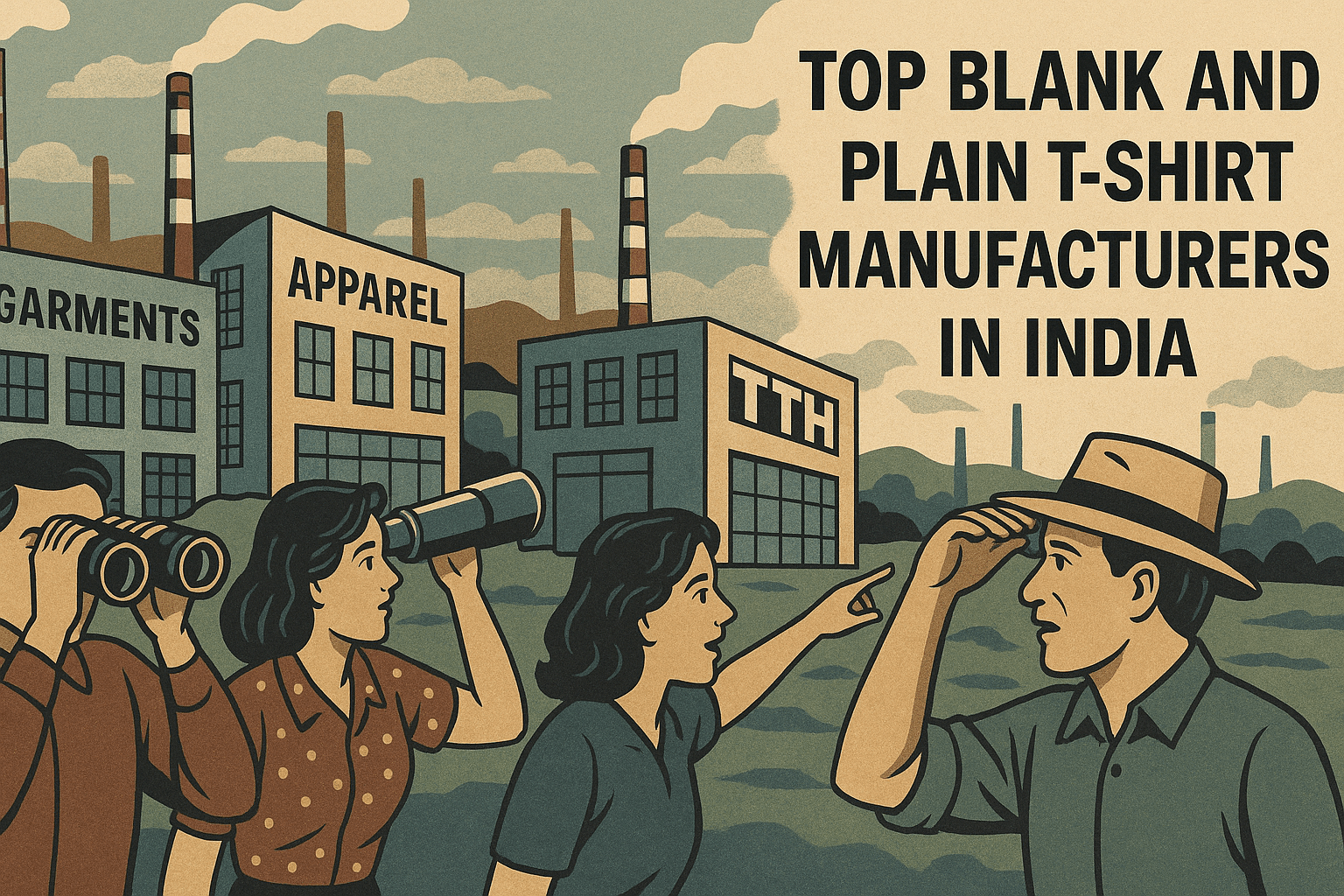 Blank and Plain T-shirt Manufacturer