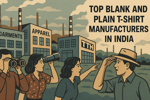 Top Blank and Plain T-Shirt Manufacturers in India