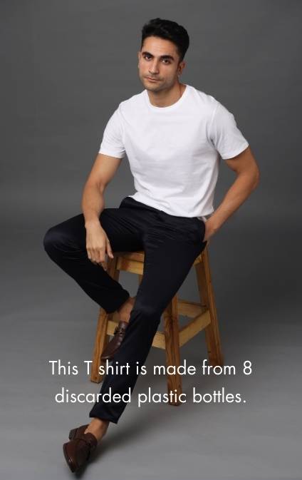 This T-shirt is made By Plastic Bottles