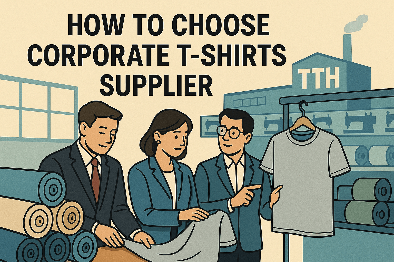How to choose Corporate T-Shirts Supplier